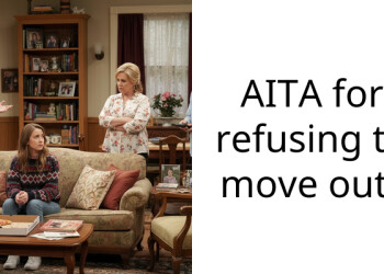AITA for refusing to move out?