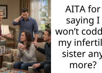 AITA for saying I won’t coddle my infertile sister any more?