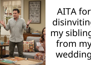 Lady’s Siblings Toss Their Dad Away After Discovering He Wasn’t Their Biological Dad, Lady Disinvites Them From Her Wedding