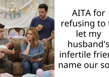 AITA for refusing to to let my husband’s infertile friend name our son?
