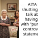 AITA for shutting down talk about having kids with “purposely controversial statements?”