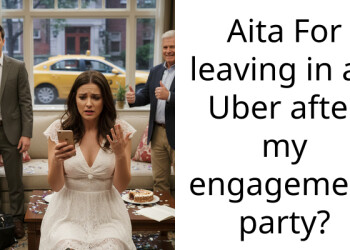 Aita For leaving in an Uber after my engagement party?