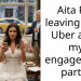 Aita For leaving in an Uber after my engagement party?