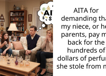AITA for demanding that my niece, or her parents, pay me back for the hundreds of dollars of perfume she stole from me?