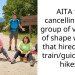 AITA for cancelling on a group of very out of shape women that hired me to train/guide their hikes?