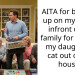 AITA for blowing up on my fiancé infront of his family for getting my daughter’s cat out of the house?