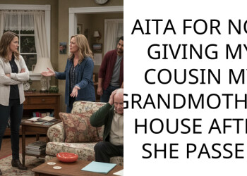 AITA FOR NOT GIVING MY COUSIN MY GRANDMOTHER’s HOUSE AFTER SHE PA*SED