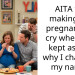 AITA for making my pregnant SIL cry when she kept asking why I changed my name?