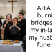 Young Widow Faces Wrath of In-Laws After Throwing Shade at Her Abusive Late Husband at His Funeral