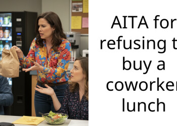 AITA for refusing to buy a coworker lunch
