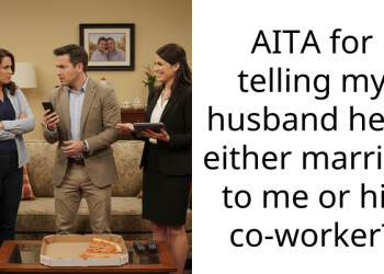 AITA for telling my husband he is either married to me or his co-worker?