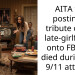 AITA for posting a tribute of my late-girlfriend onto FB who died during the 9/11 attacks?
