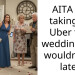 AITA for taking an Uber to a wedding so I wouldn’t be late?
