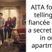 AITA for not telling my fiancée about a secret room in our apartment?