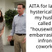 AITA for laughing hysterically after my husband called me “housewife” and embarrasing him infront of coworkers?