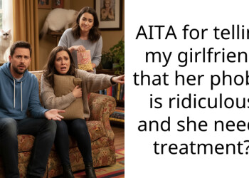 AITA for telling my girlfriend that her phobia is ridiculous and she needs treatment?