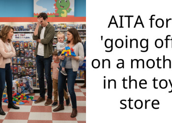 AITA for ‘going off’ on a mother in the toy store
