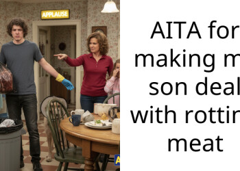 My Son Unplugged Our Freezer To Force Us Vegetarian and Now Calls Me Cruel For Making Him Clean It