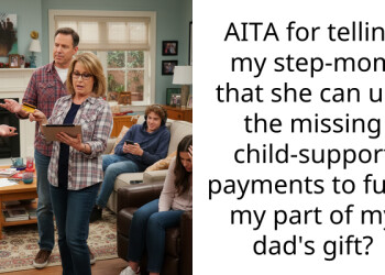 Teen Scoffs at Stepmother’s Plea for Father’s Day Gift Contribution, Suggests Using Money from Their Unpaid Child Support