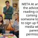 META At any point, the advice you’re reading could be coming from someone too young to sign up for social media without parental permissions.