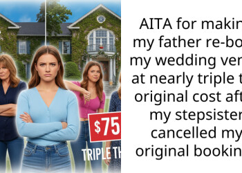 I Forced My Dad To Pay Triple For My Wedding Because He Protects My Criminal Stepsister