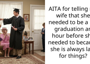 My Wife Is Always Late So I Lied About My Graduation Time To Ensure She Didn’t Miss It