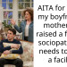 AITA for telling my boyfriend’s mother she raised a f**king sociopath who needs to be in a facility.