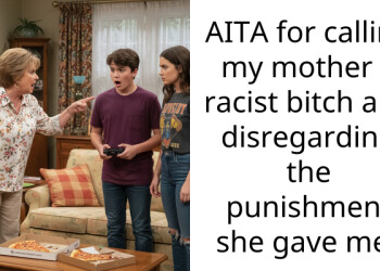 AITA for calling my mother a r***st b**ch and disregarding the punishment she gave me?