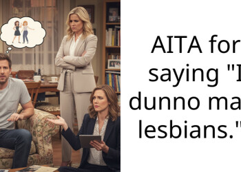 AITA for saying “I dunno man, lesbians.”?