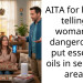 AITA for bluntly telling a woman it’s dangerous to put essential oils in sensitive areas?