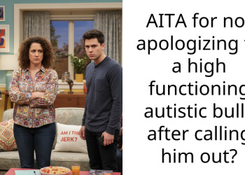 AITA for not apologizing to a high functioning autistic bully after calling him out?