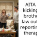AITA For kicking my brother in law out and reporting my ther***st?