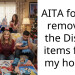 AITA for not removing the Disney items from my house?