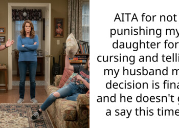 AITA for not punishing my daughter for cursing and telling my husband my decision is final and he doesn’t get a say this time?