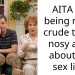AITA for being really crude to my nosy aunt about my s*x life?