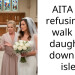 AITA for refusing to walk my daughter down the isle?