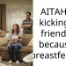 AITAH For kicking my friend out because of b***stfeeding?