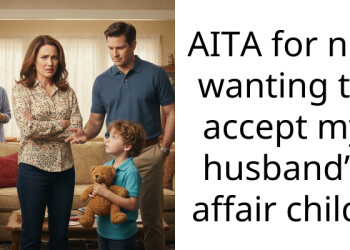 AITA for not wanting to accept my husband’s affair child?