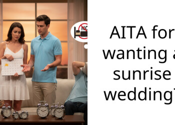 AITA for wanting a sunrise wedding?