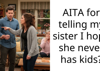 AITA for telling my sister I hope she never has kids?