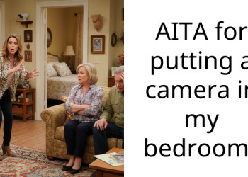 AITA for putting a camera in my bedroom?