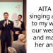 AITA for singing a song to my wife at our wedding and making her angry?