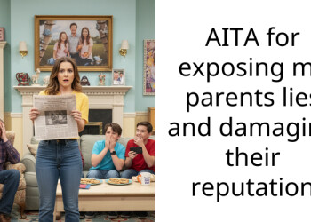 AITA for exposing my parents lies and damaging their reputation