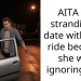 AITA for stranding a date without a ride because she was ignoring me?