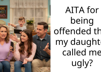 AITA for being offended that my daughter called me ugly?