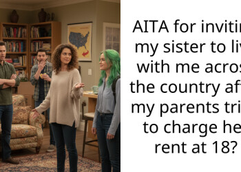 AITA for inviting my sister to live with me across the country after my parents tried to charge her rent at 18?