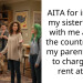 AITA for inviting my sister to live with me across the country after my parents tried to charge her rent at 18?