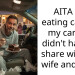 AITA for eating cake in my car so I didn’t have to share with my wife and kids?