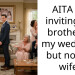 AITA for inviting my brother to my wedding, but not his wife?