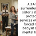 AITA for surrendering my sister’s child to protective services when she forced me to babysit due to mental health?